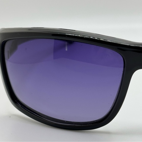 ☀️☀️☀️ Timberland Rectangular Polarized Sunglasses Black with Purple Lenses - Picture 9 of 10